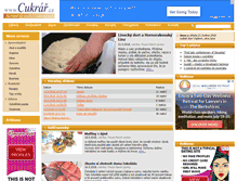 Tablet Screenshot of cukrar.cz